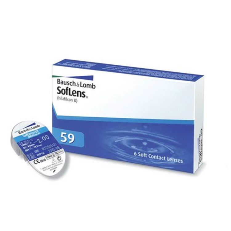 Εικόνα της Bausch & Lomb Soflens 59 Φακοί Μυωπίας  Μηνιαίοι 6τμχ