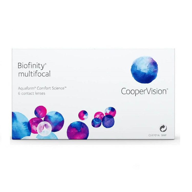 Εικόνα της Cooper Vision Biofinity Multifocal Μηνιαίοι 6τμχ