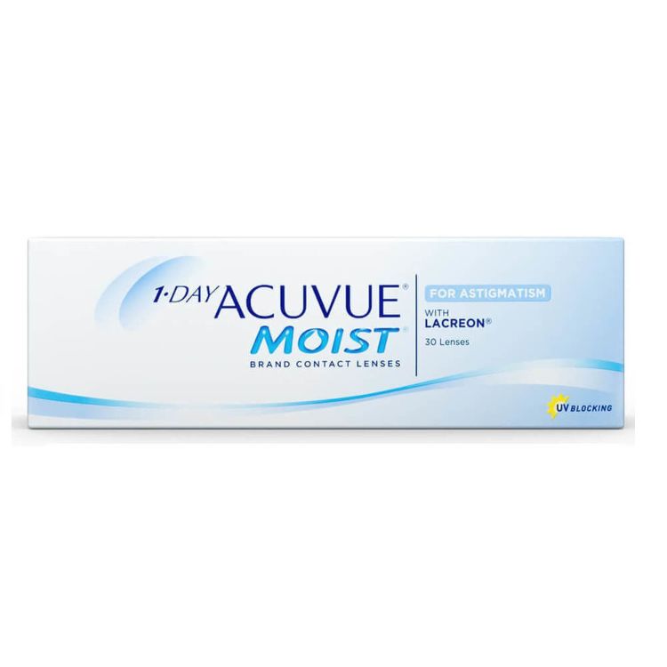 Εικόνα της Johnson & Johnson 1 Day Acuvue Moist  Φακοί Μυωπίας  Ημερήσιοι  30τμχ