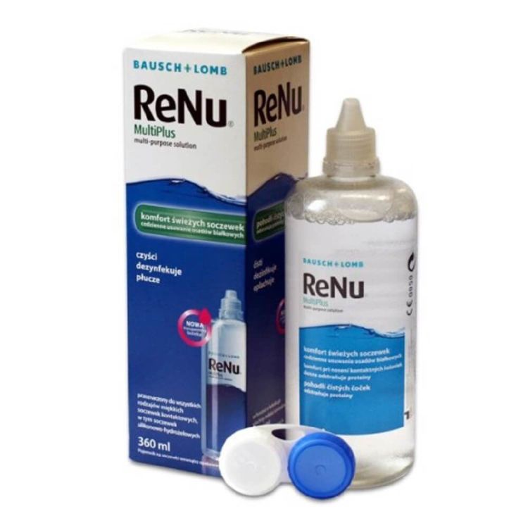 Εικόνα της Bausch & Lomb ReNu Multiplus Υγρό Φακών Επαφής 360ml