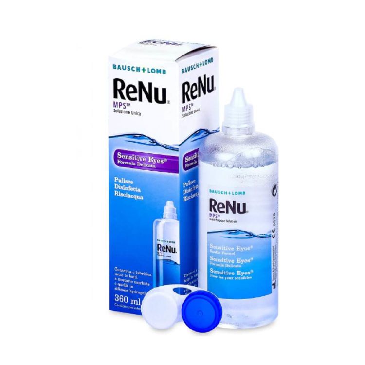 Εικόνα της Bausch & Lomb ReNu MPS Sensitive Eyes Υγρό Φακών Επαφής 360ml