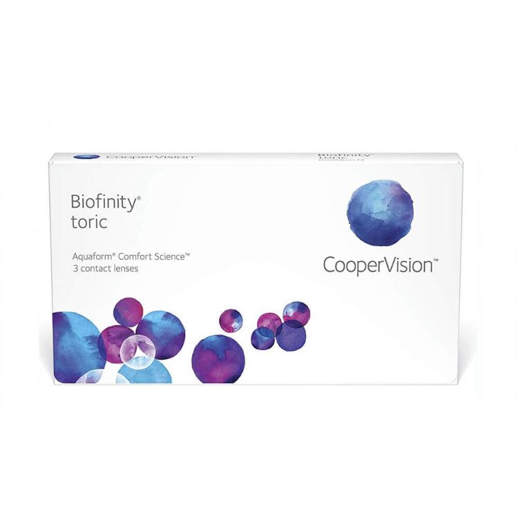 Εικόνα της Cooper Vision Biofinity  Αστιγματικοί / Μυωπίας-Υπερμετρωπίας Μηνιαίοι 3τμχ