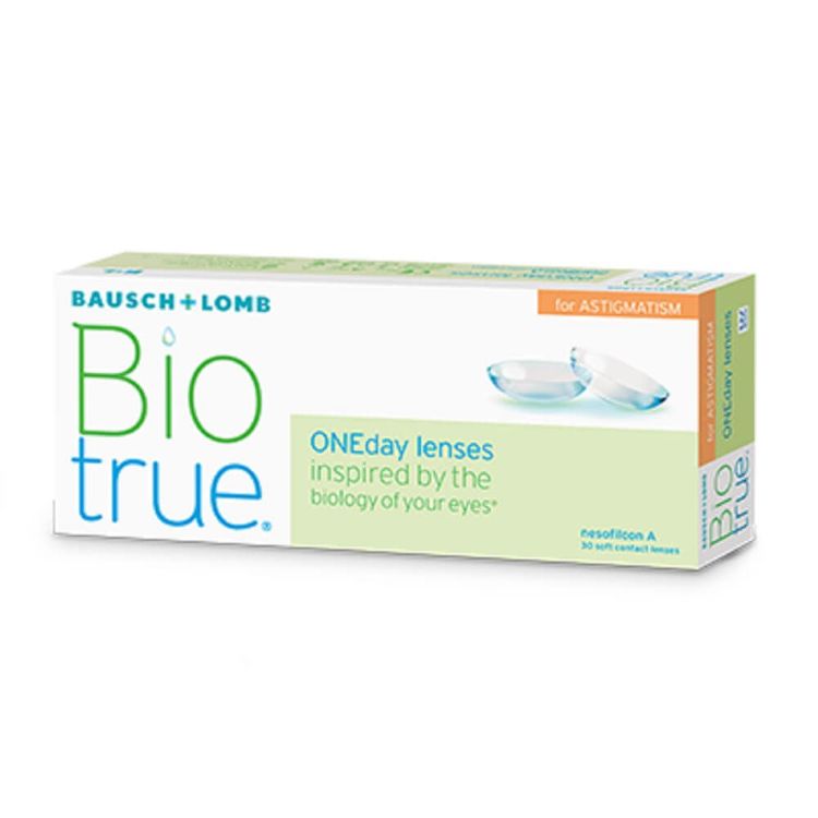 Picture of Bausch & Lomb Biotrue ONEday for Astigmatism (30 lenses)