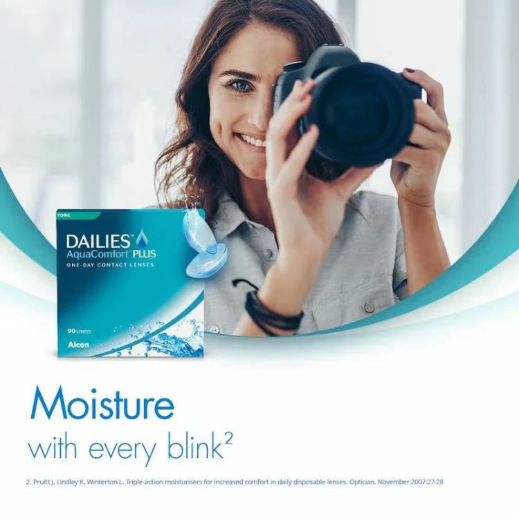 Picture of DAILIES AquaComfort Plus Alcon Daily Lenses 90 Pack