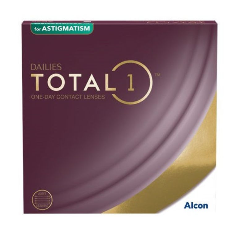 Εικόνα της Alcon Dailies Total 1 for Astigmatism  Αστιγματικοί / Μυωπίας-Υπερμετρωπίας Ημερήσιοι 90τμχ