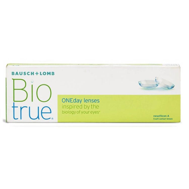 Εικόνα της Bausch & Lomb Biotrue One Day  Φακοί Μυωπίας  Ημερήσιοι  30τμχ