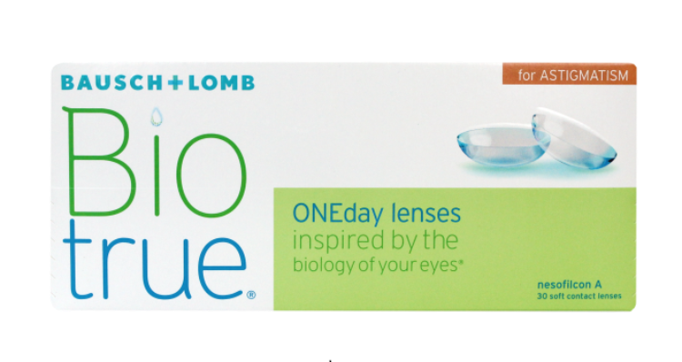 Picture of Bausch & Lomb Biotrue ONEday for Astigmatism (30 lenses)