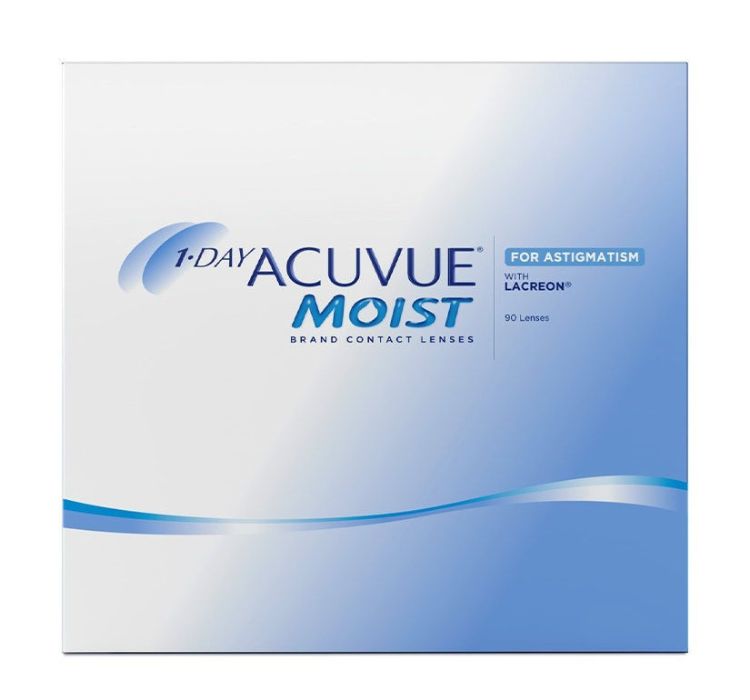 Εικόνα της Johnson & Johnson 1 Day Acuvue Moist Αστιγματικοί / Μυωπίας-Υπερμετρωπίας Ημερήσιοι 90 τμχ