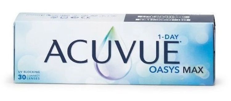 Εικόνα της Johnson & Johnson Acuvue Oasys Max 1-Day  Φακοί Μυωπίας  Ημερήσιοι  30τμχ
