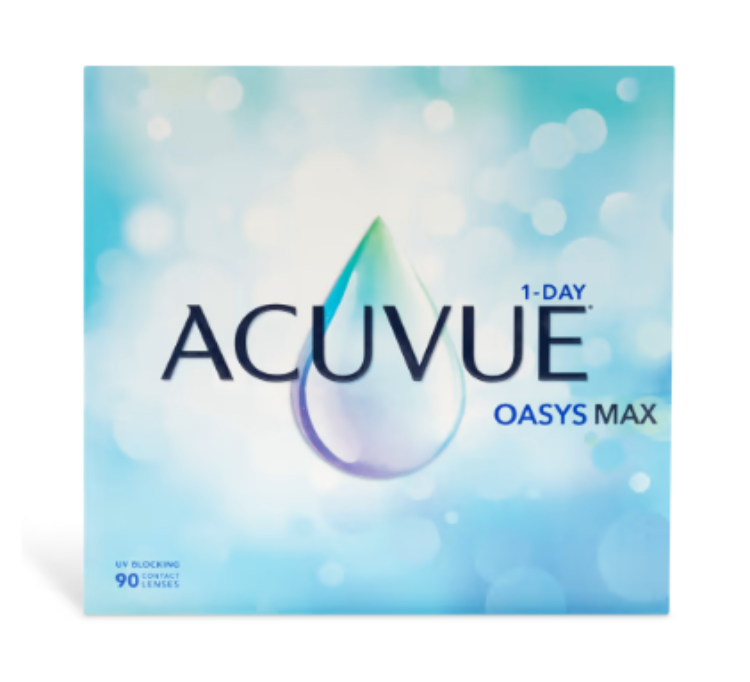 Εικόνα της Johnson & Johnson Acuvue Oasys Max 1-Day Φακοί Μυωπίας  Ημερήσιοι 90τμχ